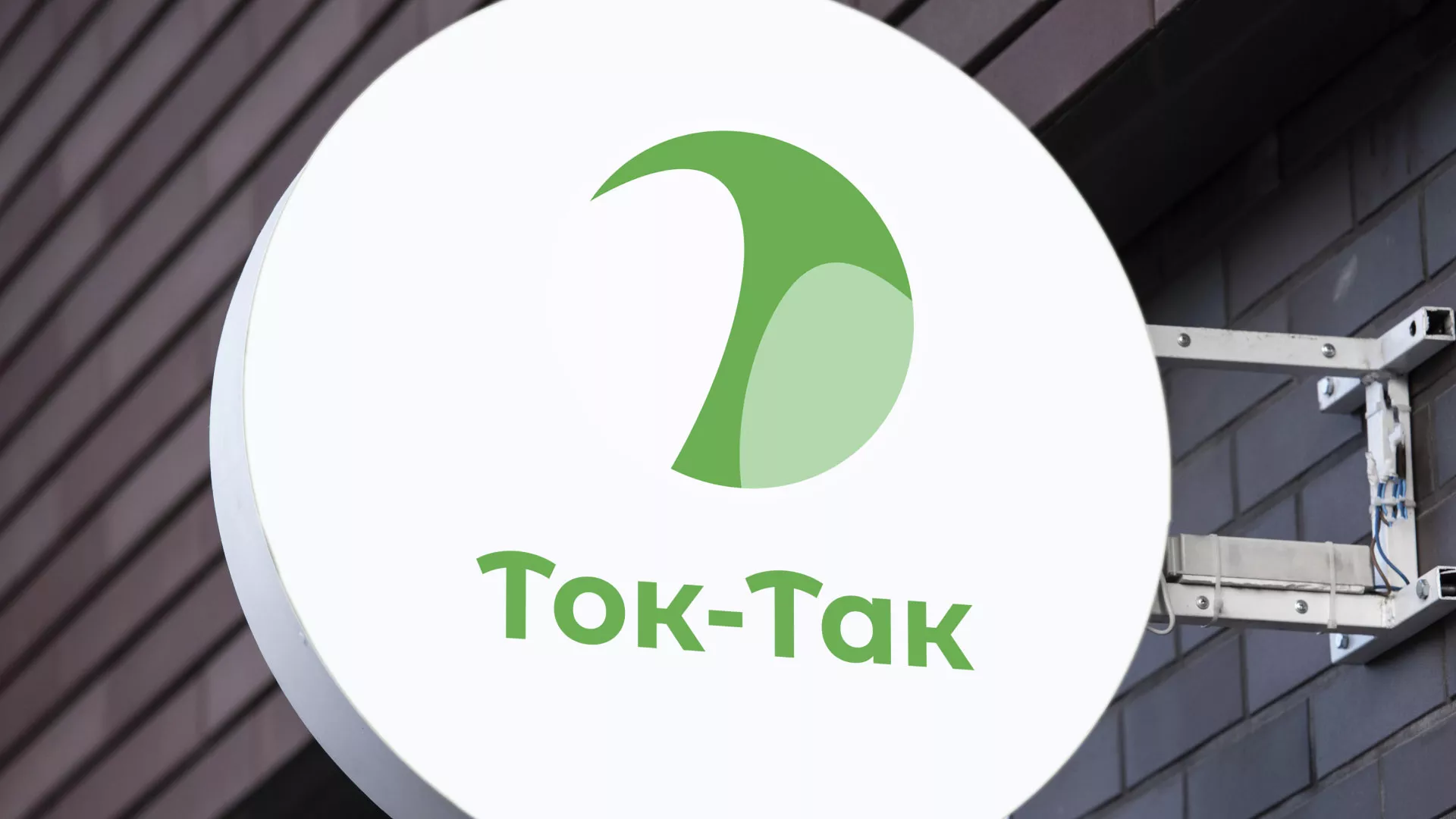 Разработка логотипа аутсорсинговой компании «Ток-Так» в Борзе